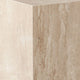 Rey Side End Table | 15’’ Square Natural Beige Marble Pedestal BM338657