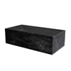 Rey Cocktail Coffee Table | 48’’ Rectangular Natural Black Marble Body BM338658