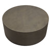 Viko Cocktail Coffee Table | 39’’ Natural Cement Gray Round Body BM338663