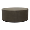 Viko Cocktail Coffee Table | 39’’ Natural Cement Gray Round Body BM338663
