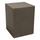 Viko Side End Table | 20’’ Natural Cement Gray Square Pedestal BM338666