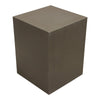 Viko Side End Table | 20’’ Natural Cement Gray Square Pedestal BM338666