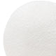 Round Accent Pillow | Ivory Faux Shearling | Polyester Fill | 15’’ BM338685