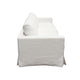 Aiza Sofa | 94’’ | Feather Down Seating | White | Linen Cover