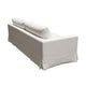 Aiza Sofa | 94’’ | Feather Down Seating | White | Linen Cover