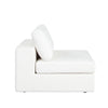 Lipi Modular Armless Chair | Plush Mist White | 41’’ Solid Wood Frame BM338707