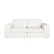 Lipi 2pc Modular Sofa Set | Mist White | 82’’ Solid Wood Frame BM338709