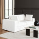 Lipi 2pc Modular Sofa Set | Mist White | 82’’ Solid Wood Frame BM338709