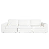 Lipi 3pc Modular Sofa Set | Mist White | 120’’ Solid Wood Frame BM338710