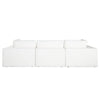 Lipi 3pc Modular Sofa Set | Mist White | 120’’ Solid Wood Frame BM338710