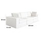 Lipi 3pc Modular Sofa Set | Mist White | 120’’ Solid Wood Frame BM338710