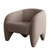 Kiol Accent Chair | Winter Mink Gray Performance Velvet | Sloping Arms BM338722