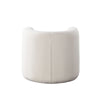 Contemporary Accent Chair | Extra Soft Ivory Boucle | 35’’ BM338744