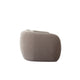 Moe Sofa in Taupe Performance Velvet Scalloped Backrest 97’’ BM338747