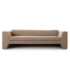 Roe Sofa Camel Brown Performance Velvet Wide Track Arms 99’’ BM338748