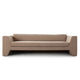 Roe Sofa Camel Brown Performance Velvet Wide Track Arms 99’’ BM338748