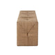 Koe Accent Bench, 49" Wide Handwoven Natural Jute Woven Frame