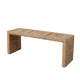 Koe Accent Bench 49’’ Wide Handwoven Natural Jute Woven Frame BM338754