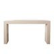 Somy Modern Sofa Console Table 60’’ Wide Top Natural Gray BM338761