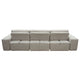 Joa 3 Seater L Sofa w Reversible Chaise Adjustable Back Light Greige BM338875