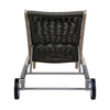 Gyoi Patio Chaise Lounger | 5 Level Adjustment | 72’’ Brown Wood Body BM338901