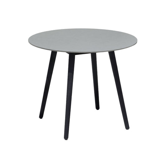 Kilo Outdoor Dining Table | 36" Round Gray Superstone Top