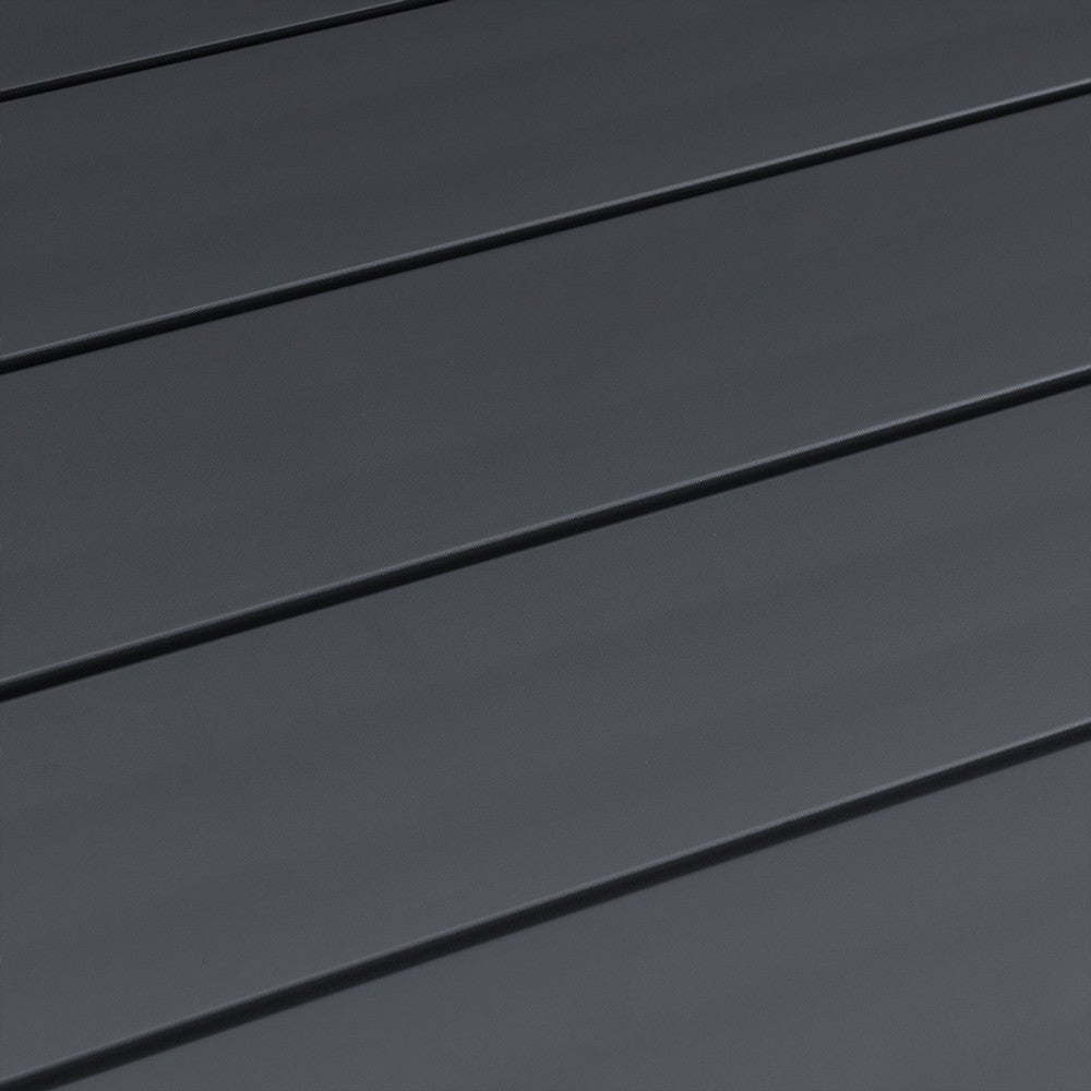 Aroi 4pc Outdoor Set w Sofa | Chairs | & Dark Gray Coffee Table | Polyester Cushions BM338910