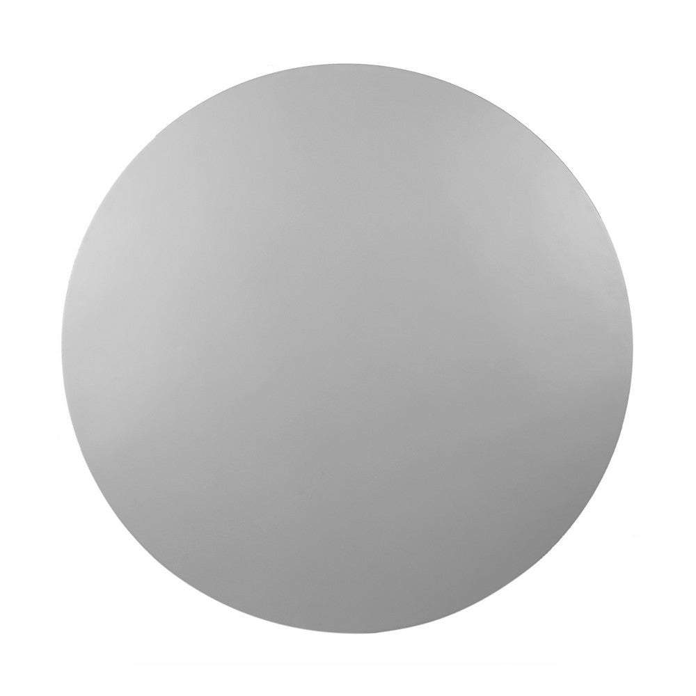 Kilo Dining Table | Black Wood Legs | 47’’ Round Gray Superstone Top