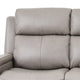 Clyd Reclining Sofa w Dual Power Headrest | 83’’ | Light Gray Leather BM338983