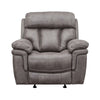 Esy 2pc Power Reclining Chair and Sofa Set | Dark Gray Polyester BM338985