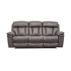 Esy 3pc Power Reclining Living Room Sofa Loveseat & Chair Set | Dark Gray Polyester BM338986