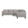 Jeyn 3pc Sectional L Sofa | Greige Leather | Foam Cushions | 99’’ BM339015