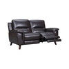 Lizen Power Recliner Loveseat | USB Port | Brown Leather | 65’’ BM339018