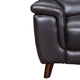 Lizen Power Recliner Loveseat | USB Port | Brown Leather | 65’’ BM339018