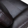 Lizen Power Recliner Loveseat | USB Port | Brown Leather | 65’’ BM339018