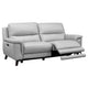 Lizen Power Recliner 3pc Living Room Set | USB | Dove Gray Leather BM339021