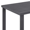 Enya 5pc Outdoor Bar Height Table & 4 Chair Set | Gray Cushions | Black Aluminum BM339169