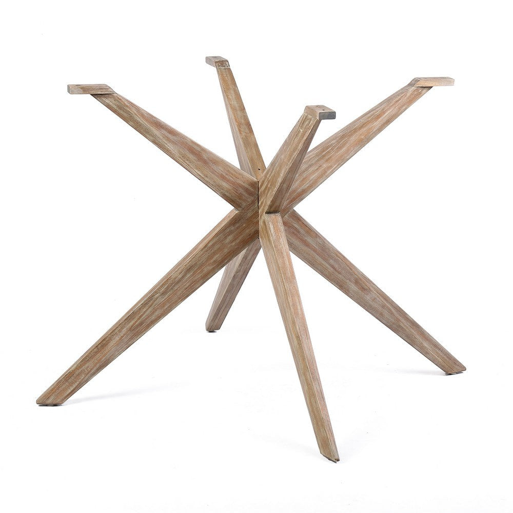 Syn 5pc Outdoor Round Dining Table Set | 4 Gray Woven Chairs | Light Brown BM339175