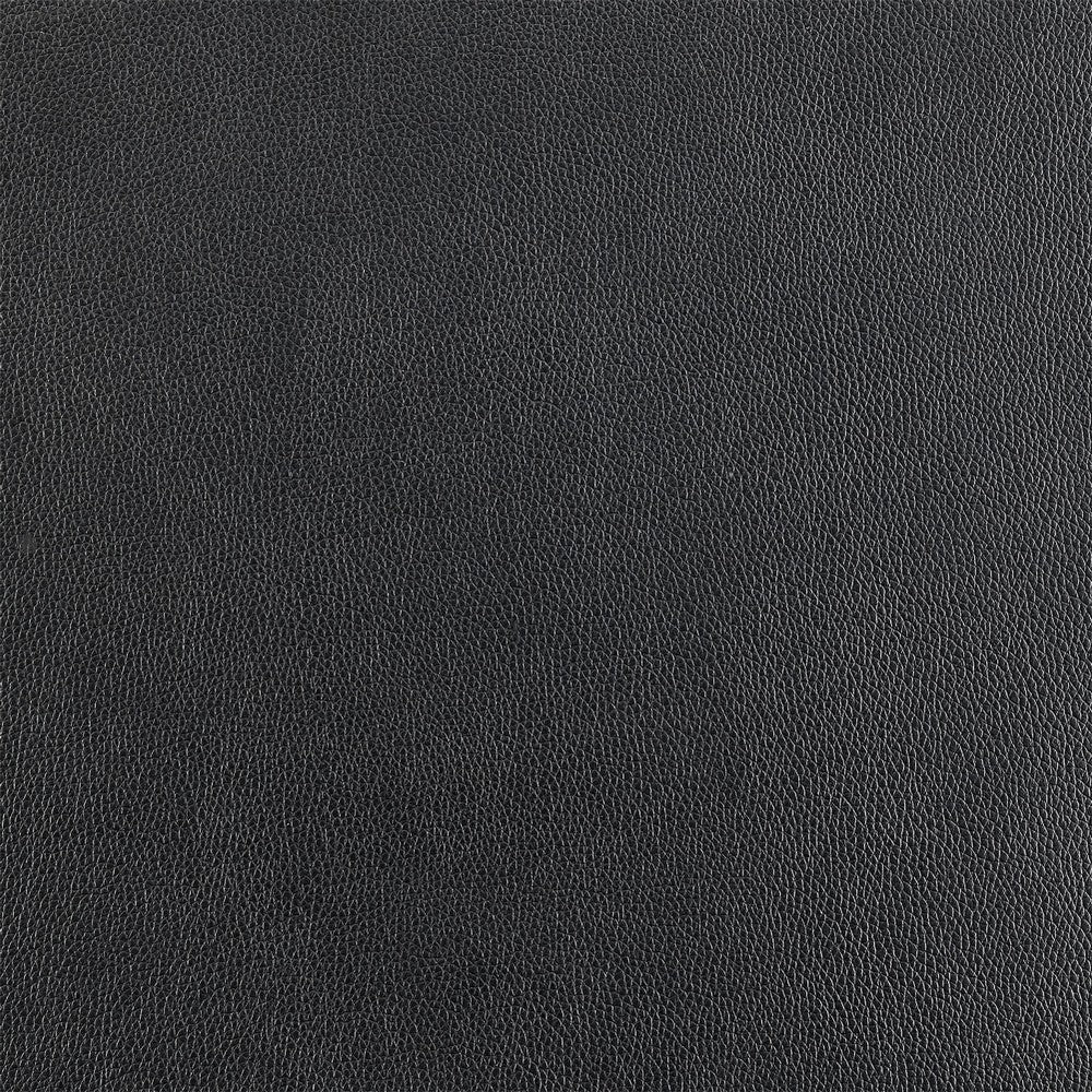 Poni Swivel Counter Stool Chair | Black Faux Leather Seat | Iron Base BM339176