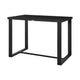 Adiy Outdoor Counter Height Dining Table | 59’’ Top | Black Aluminum BM339192