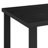 Adiy Outdoor Counter Height Dining Table | 59’’ Top | Black Aluminum BM339192