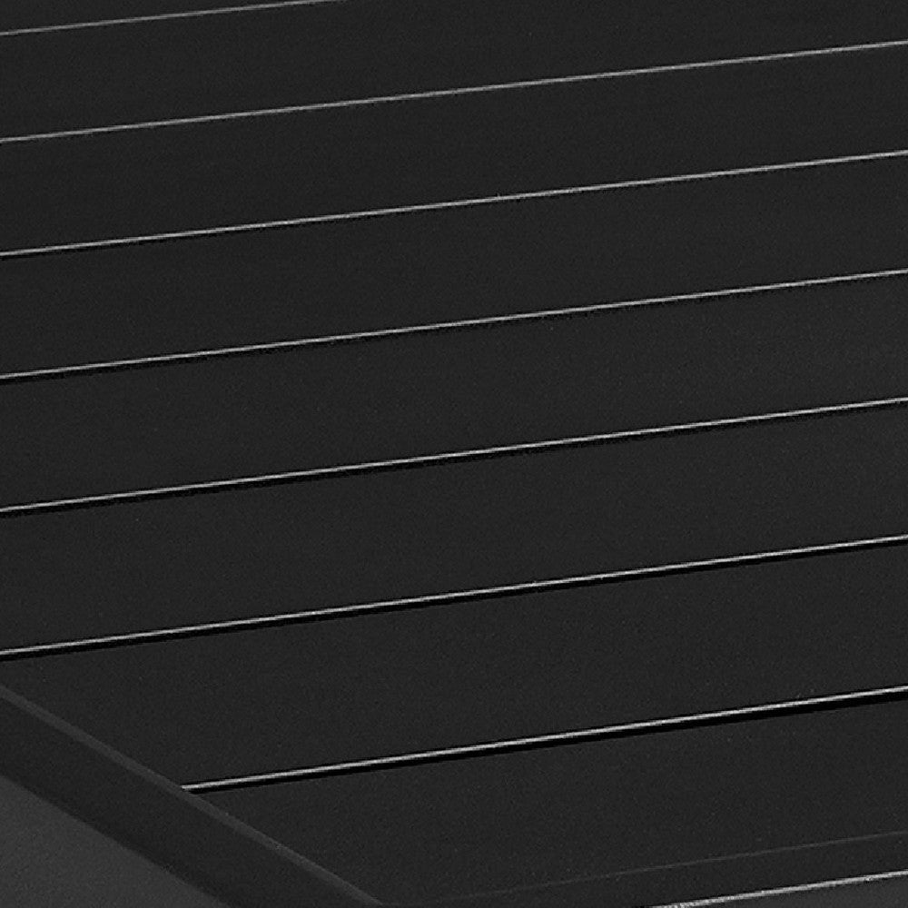 Adiy Outdoor Counter Height Dining Table | 59’’ Top | Black Aluminum BM339192