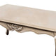 Ery Coffee Table | Champagne Wood Frame | Carved Details | 48’’ BM339208