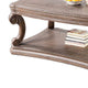 Olane Coffee Table | Weathered Oak Brown Wood | Rustic Farmhouse 52’’ BM339209
