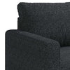 Remy Accent Sofa Chair | Black Boucle Seat with Metallic Undertone Gold Legs BM339216