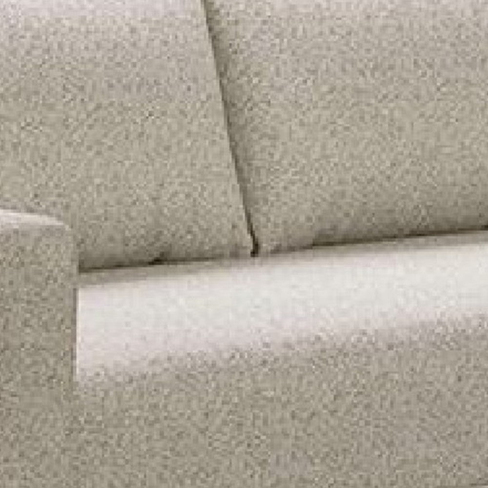 Remy Loveseat | Off-White Boucle | Gold Wood Frame | 63’’ BM339220
