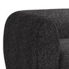 Dly Sofa Chair | Black Boucle | Wood Frame Tuxedo-Inspired Design BM339221