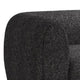 Dly Sofa Chair | Black Boucle | Wood Frame Tuxedo-Inspired Design BM339221
