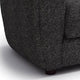 Dly Sofa Chair | Black Boucle | Wood Frame Tuxedo-Inspired Design BM339221