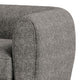Dly Sofa Chair | Charcoal Gray Boucle | Black Wood | Tuxedo-Inspired Design BM339222